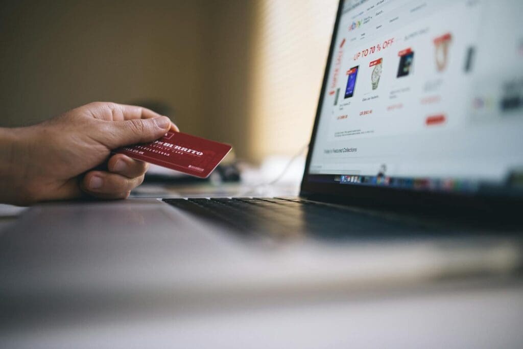 Open banking while shopping online