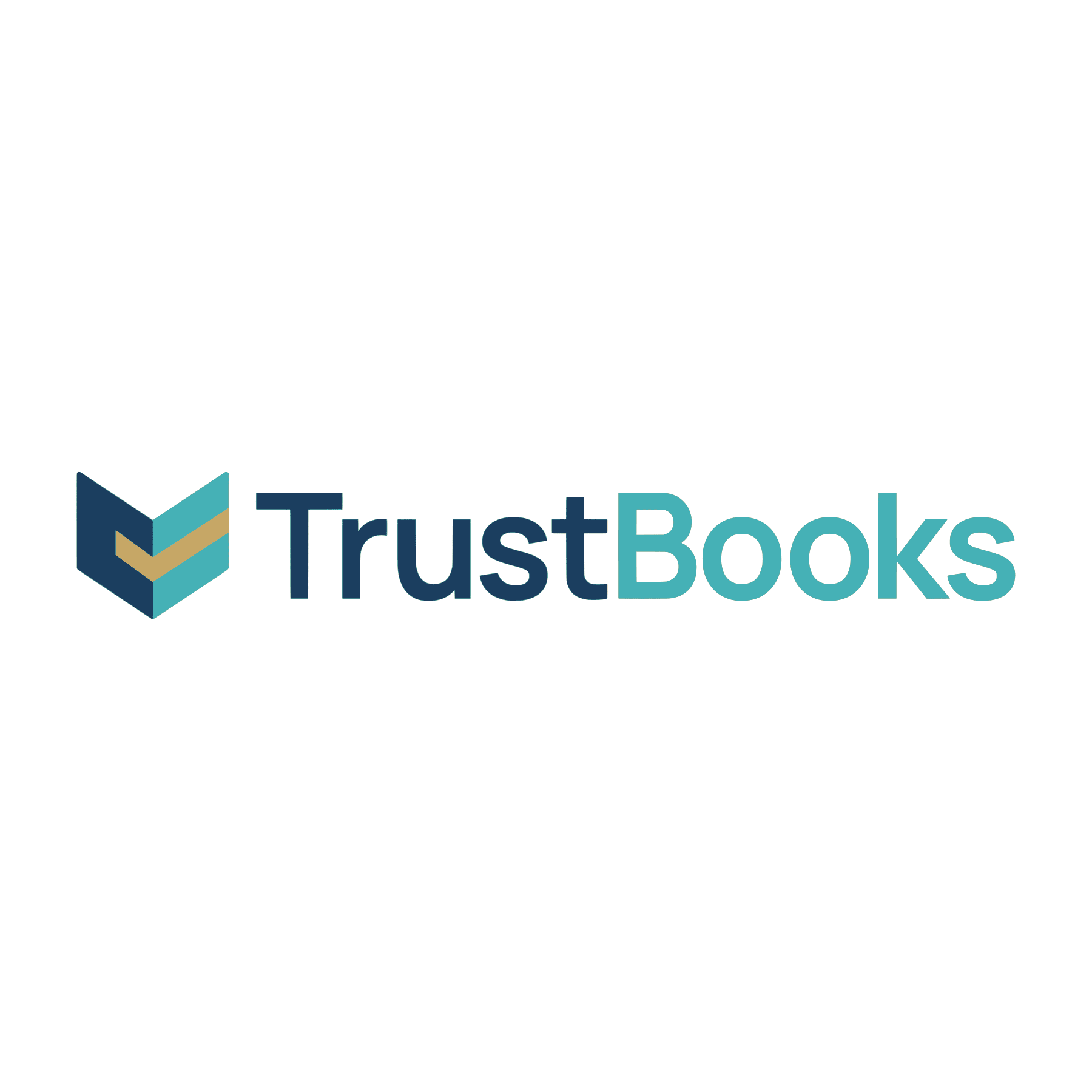 TrustBooks logo colour